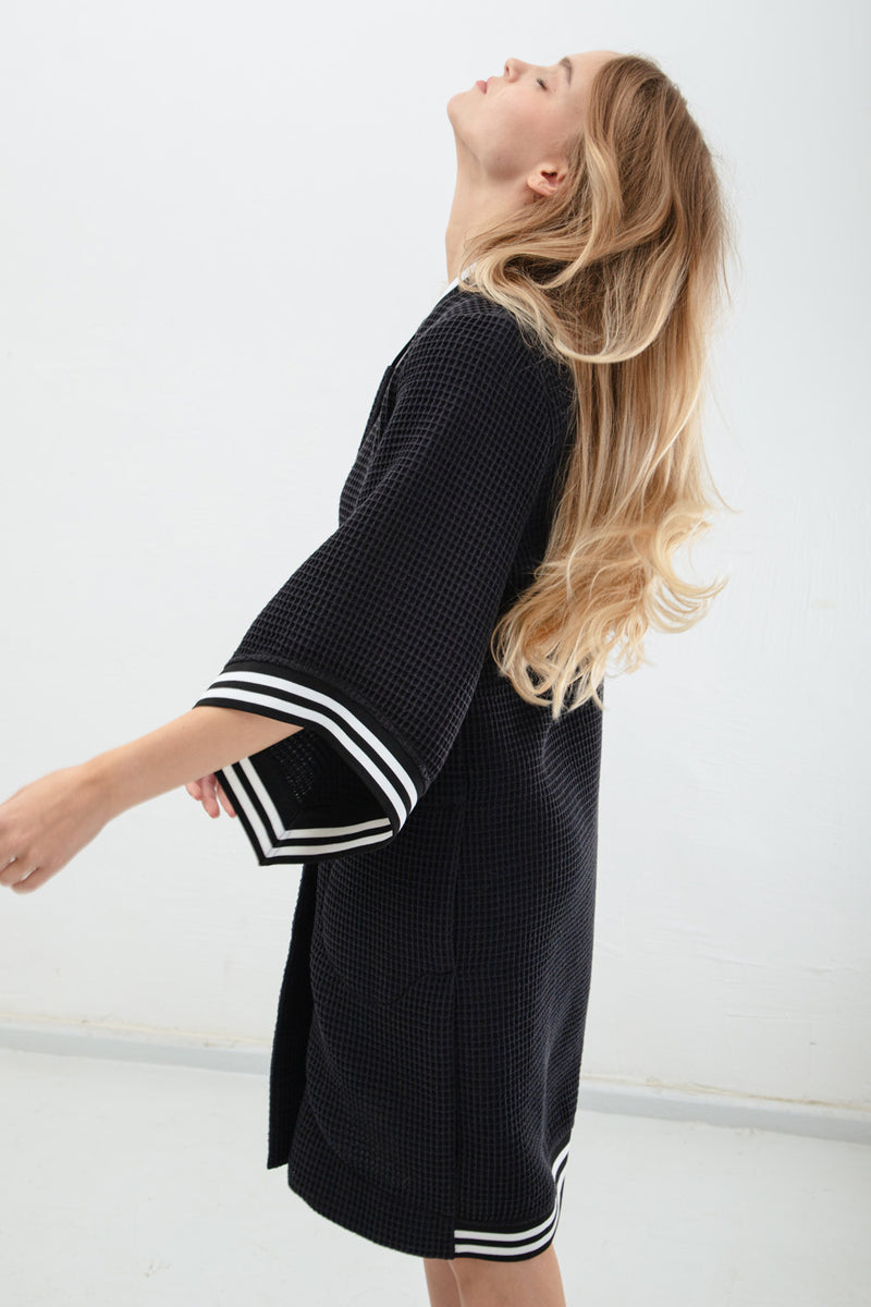 Kimono Gown - Black