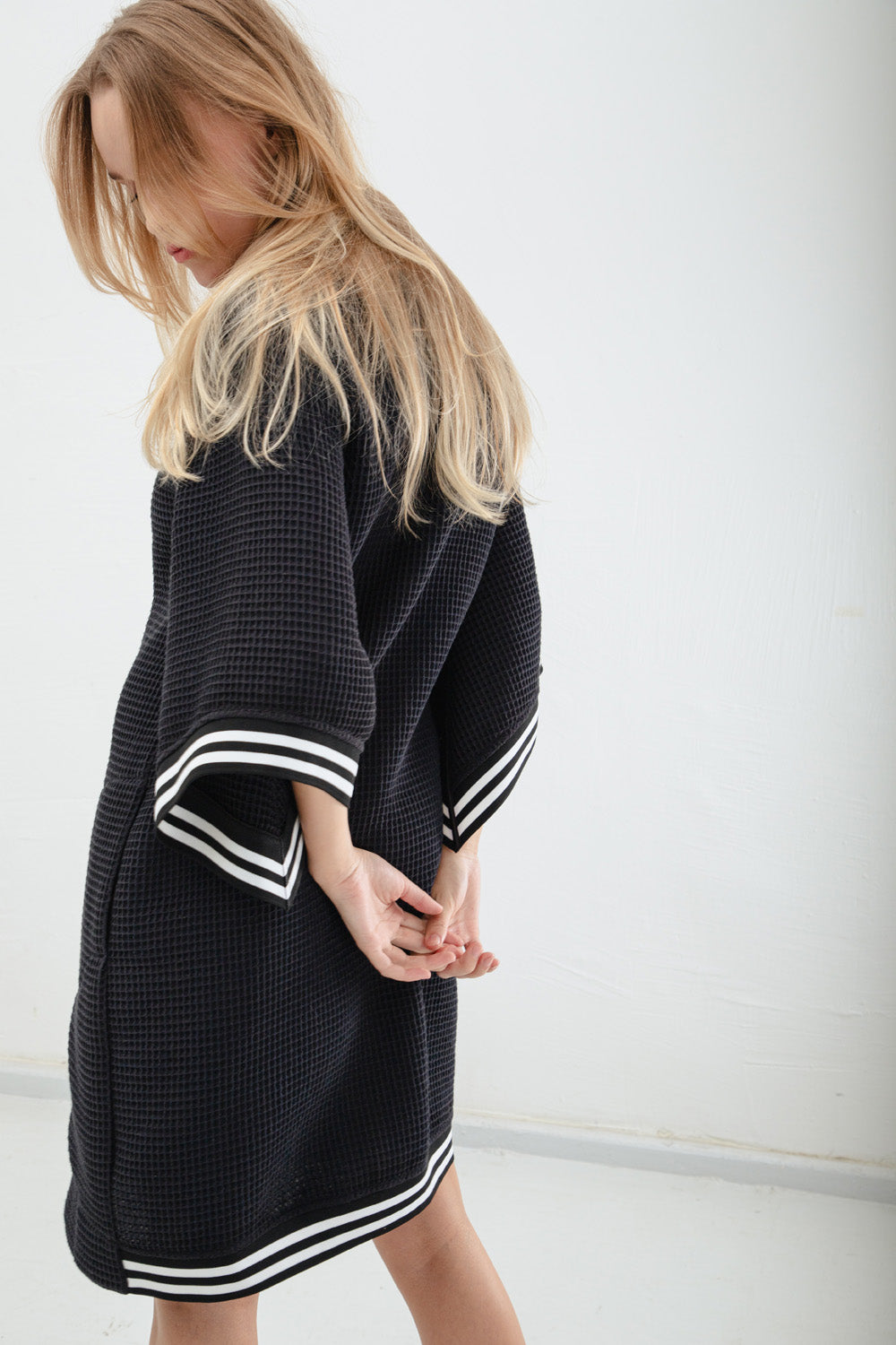 Kimono Gown - Black – Kriss Soonik