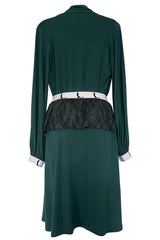 Nele Jersey Gown - Emerald Green