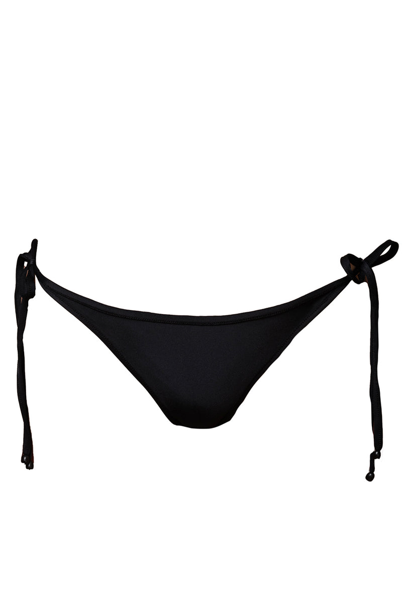 Gone Tanning Reversible Bikini Bottom - Black + Abstracat