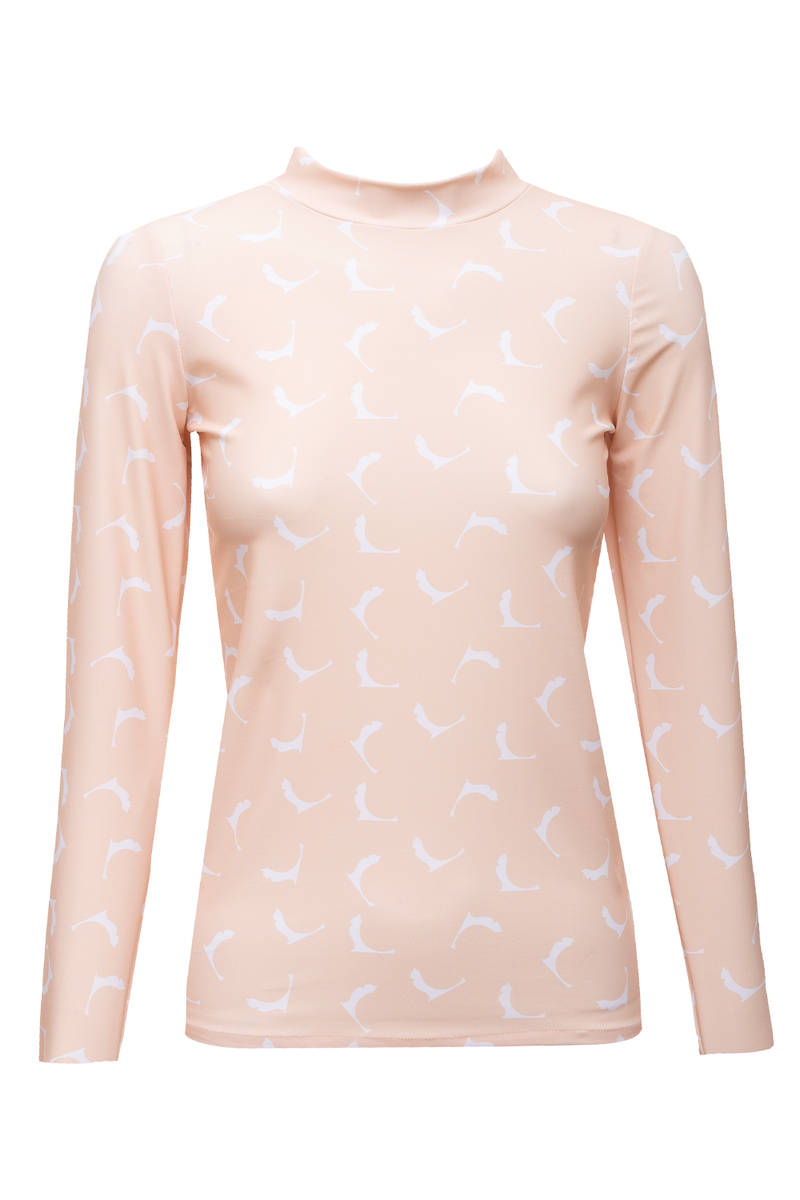 Sia Swim Top - White/Nude