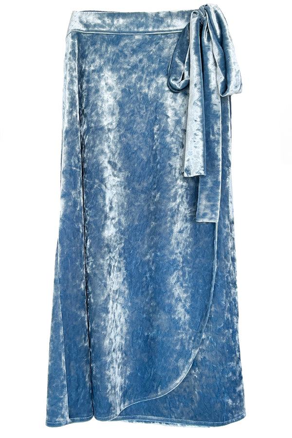 Piret Wrap Skirt - Blue