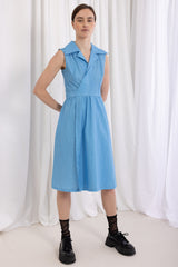Katwoman Print Dress - Blue
