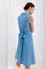 Katwoman Print Dress - Blue