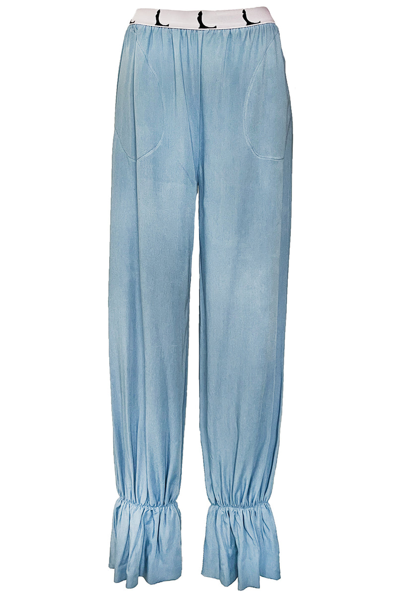 Kerli Denim Trousers -  Light Blue