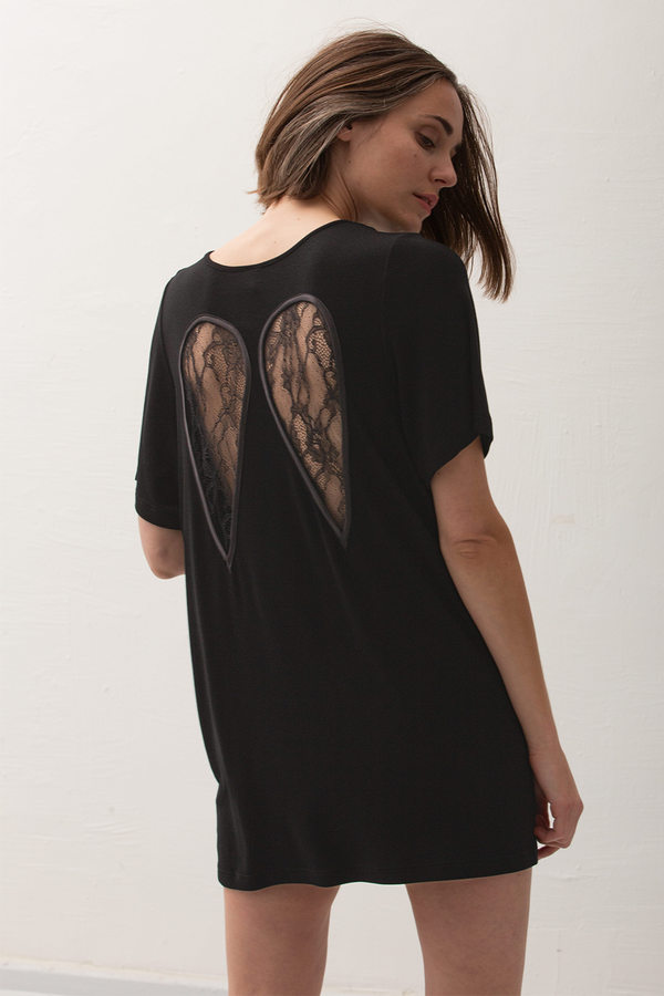 Wings Dress - Black