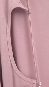 Karin Reversible Jersey Dress - Lilac Pink
