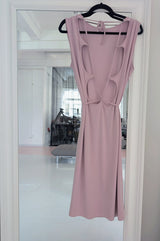 Karin Reversible Jersey Dress - Lilac Pink