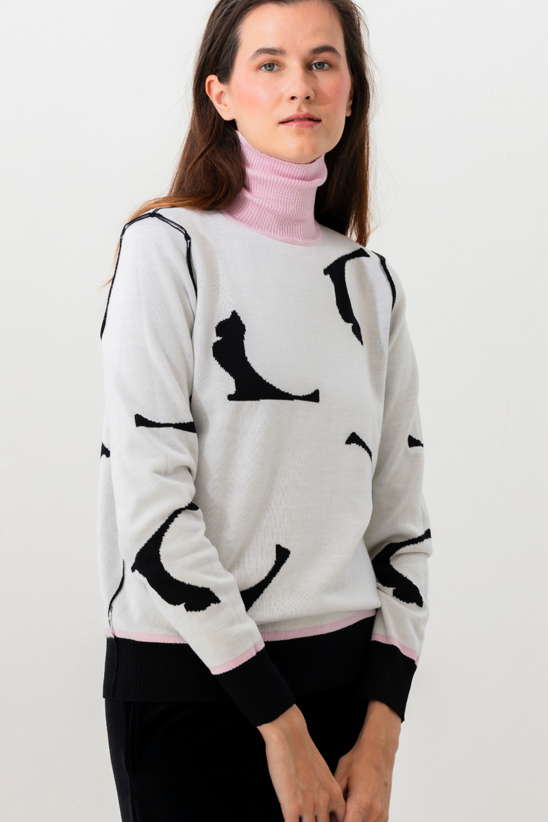 Woolish x Kriss Soonik Reversible Turtleneck