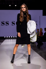 Iris Knit Dress - Black