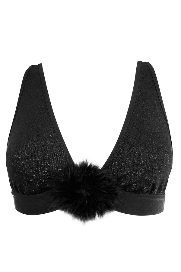 Alison Disco Bra - Black