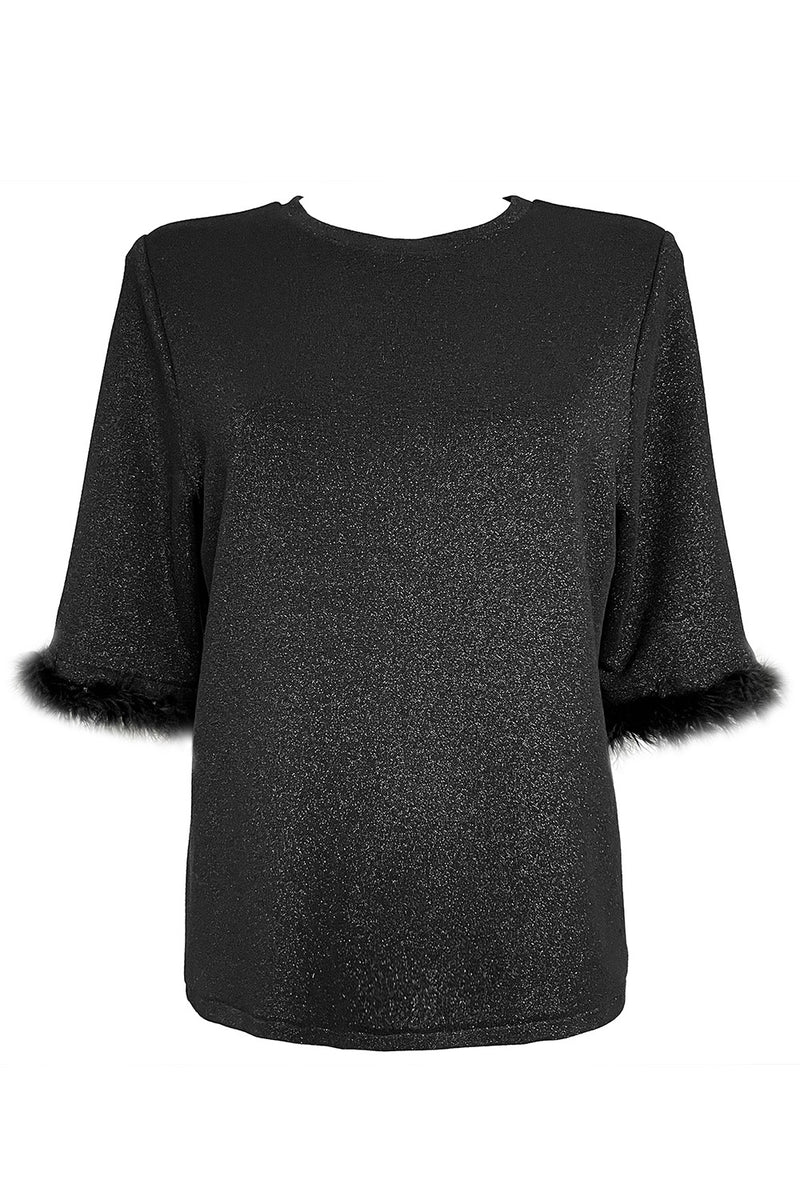 Anett Disco T-Shirt - Black (pre-order)