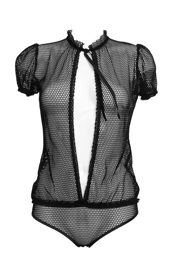 Kriss Soonik black Susan Motion Fishnet body