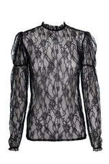 JANNE-lace-top-black-front