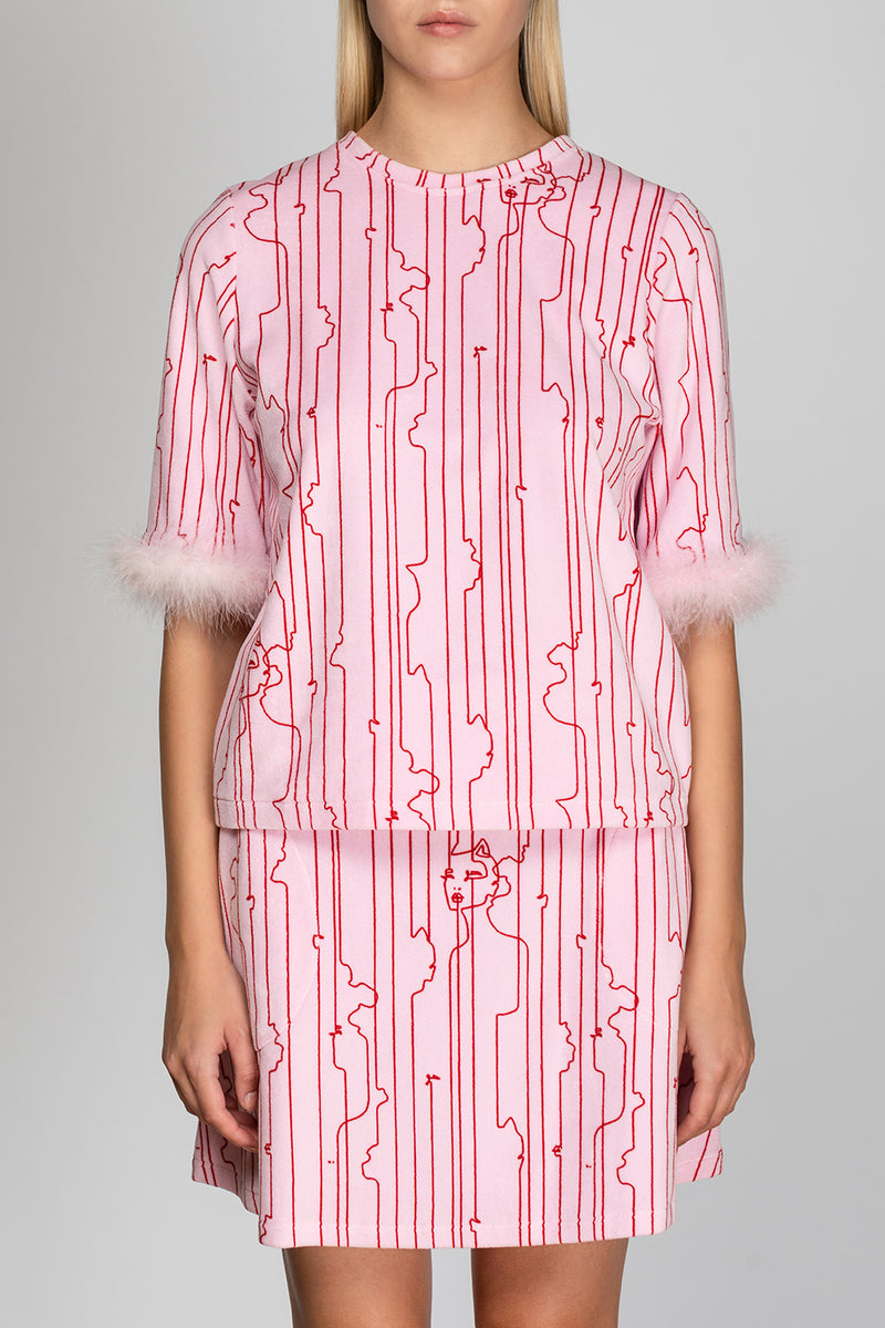 Lisa Katwoman T-Shirt - Pink/red