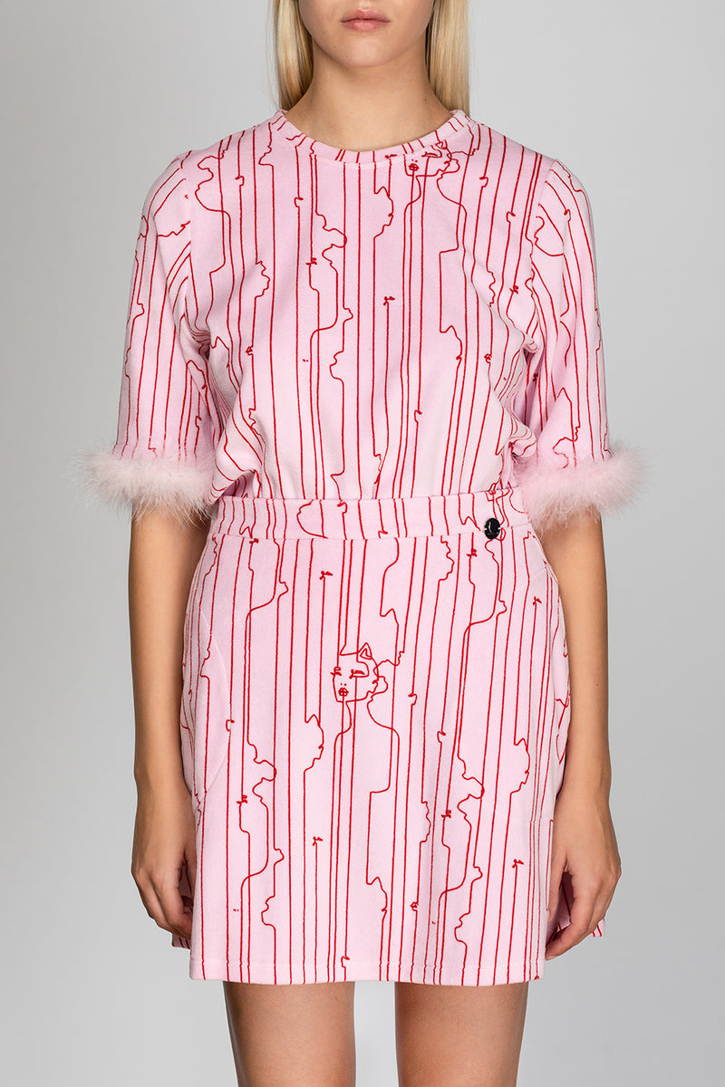 Lisa Katwoman T-Shirt - Pink/red