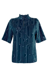 Lisa Katwoman T-Shirt - Navy blue/white