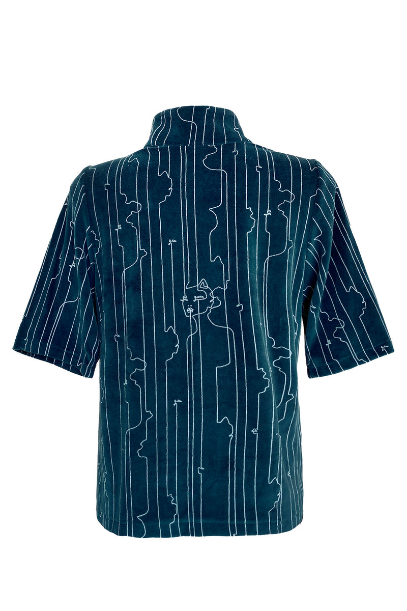 Lisa Katwoman T-Shirt - Navy blue/white