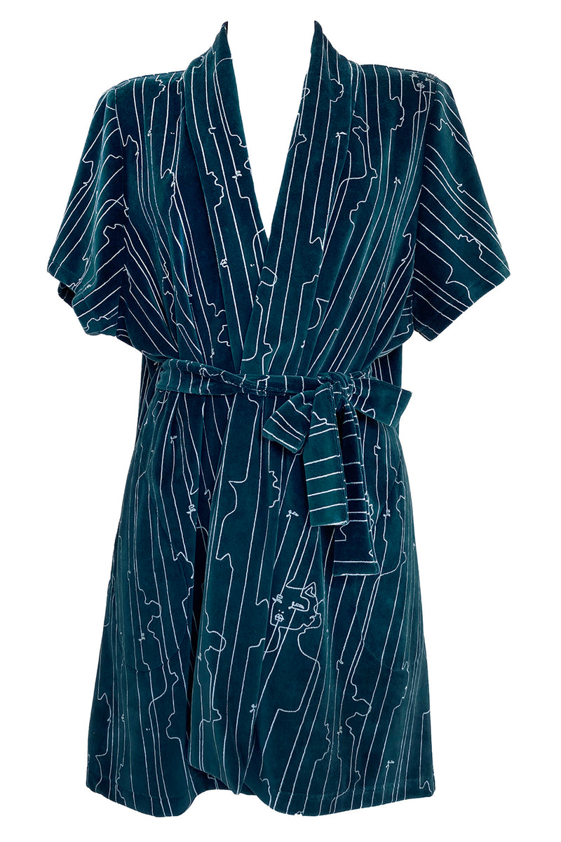 Diana Katwoman Wrap - Navy blue/white