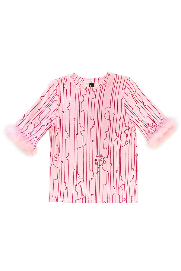 Lisa Katwoman T-Shirt - Pink/red