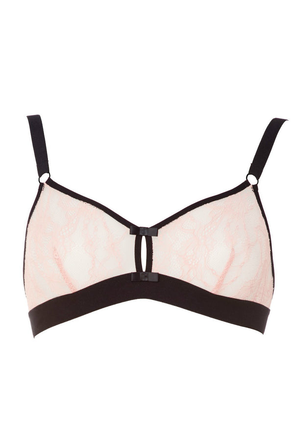 Piret Lace Bra Pink