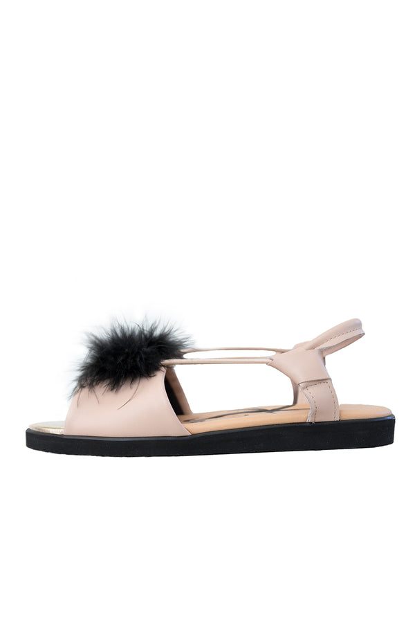 TOKU x Kriss Soonik Sandals - Nude